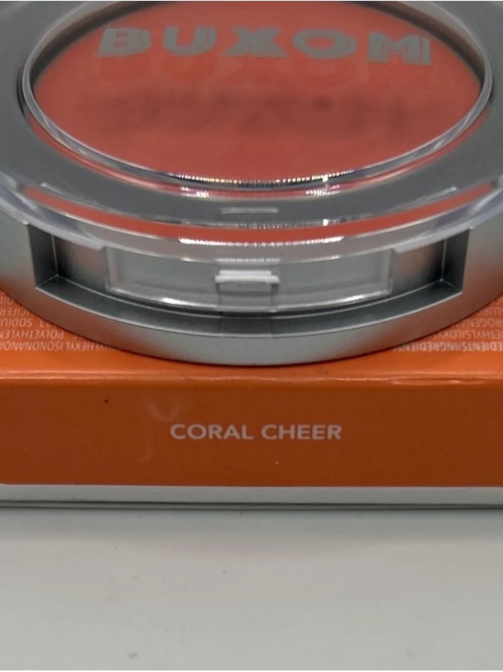 BUXOM ~ PLUMP SHOT ADVANCED PLUMPING BLUSH ~ CORAL CHEER ~ 0.14 OZ